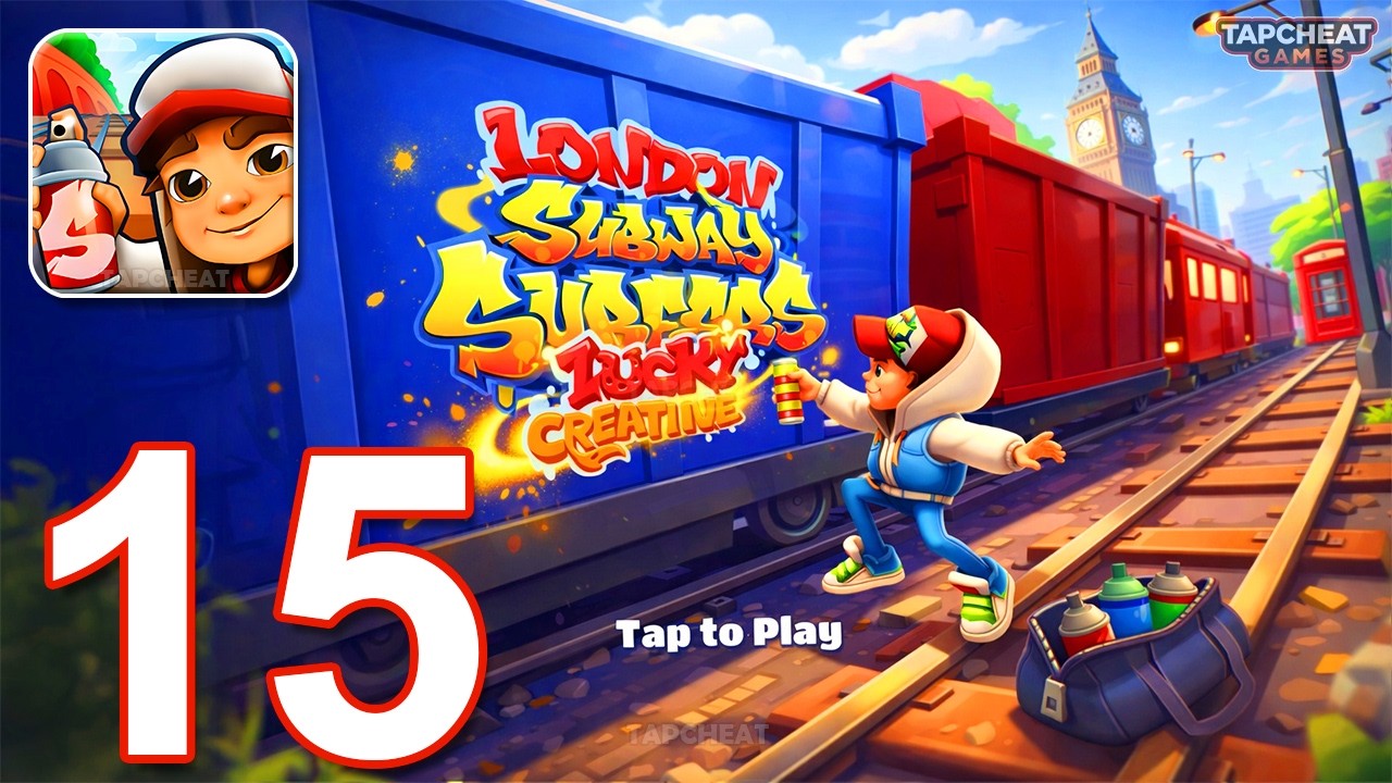 Subway Surfers - Gameplay Walkthrough Part 15 - New London Update (Android, iOS)