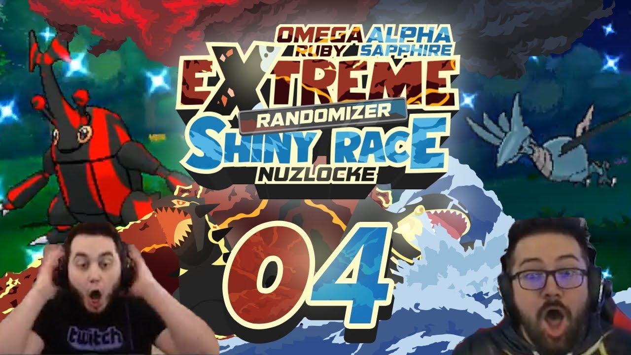 NEVER BEFORE SEEN TYPING! THE GAME IS WILD Pokemon ORAS Extreme Randomizer Shiny Race Nuzlocke Ep 04