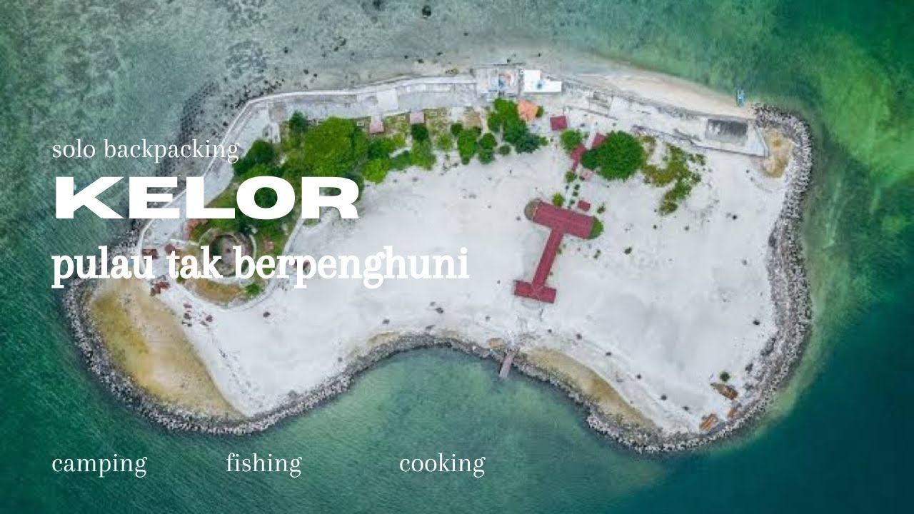 Pertama kali camp fishing sendirian di pulau kecil | pulau kelor