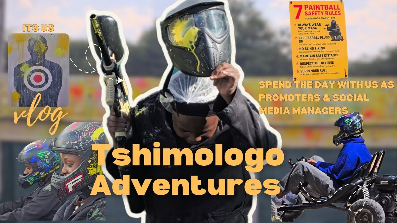 DAY IN THE LIFE: of Promoters & Social Media Managers // Go-karts Paintball & Target shooting - EP 5