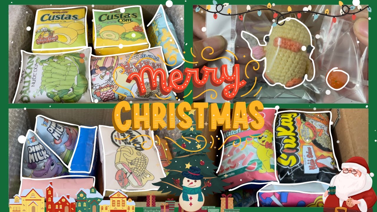 Gói hàng vào giáng sinh cùng mình ❄️❄️❄️☃️🎁☕️🎄(Có bất ngờ ở dưới cmt nhé)