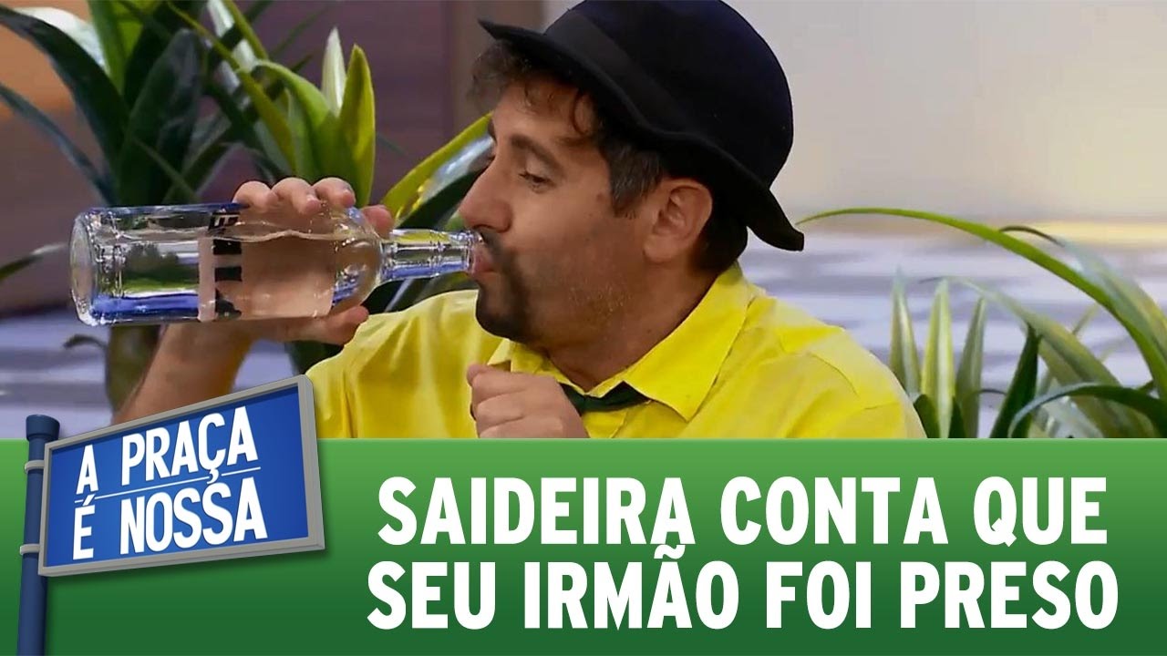 A Praça é Nossa (17/11/16) - Saideira conta que seu irmão foi preso