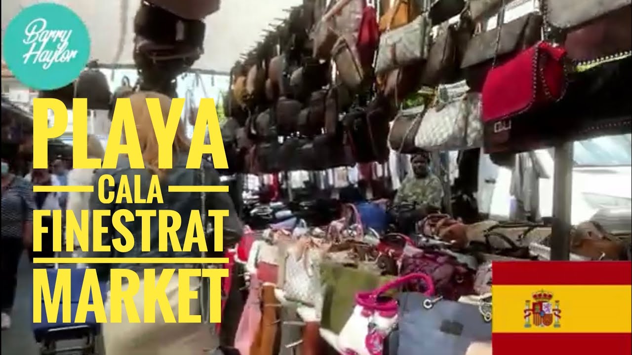 Playa Cala Market Finestrat Spain 🇪🇸