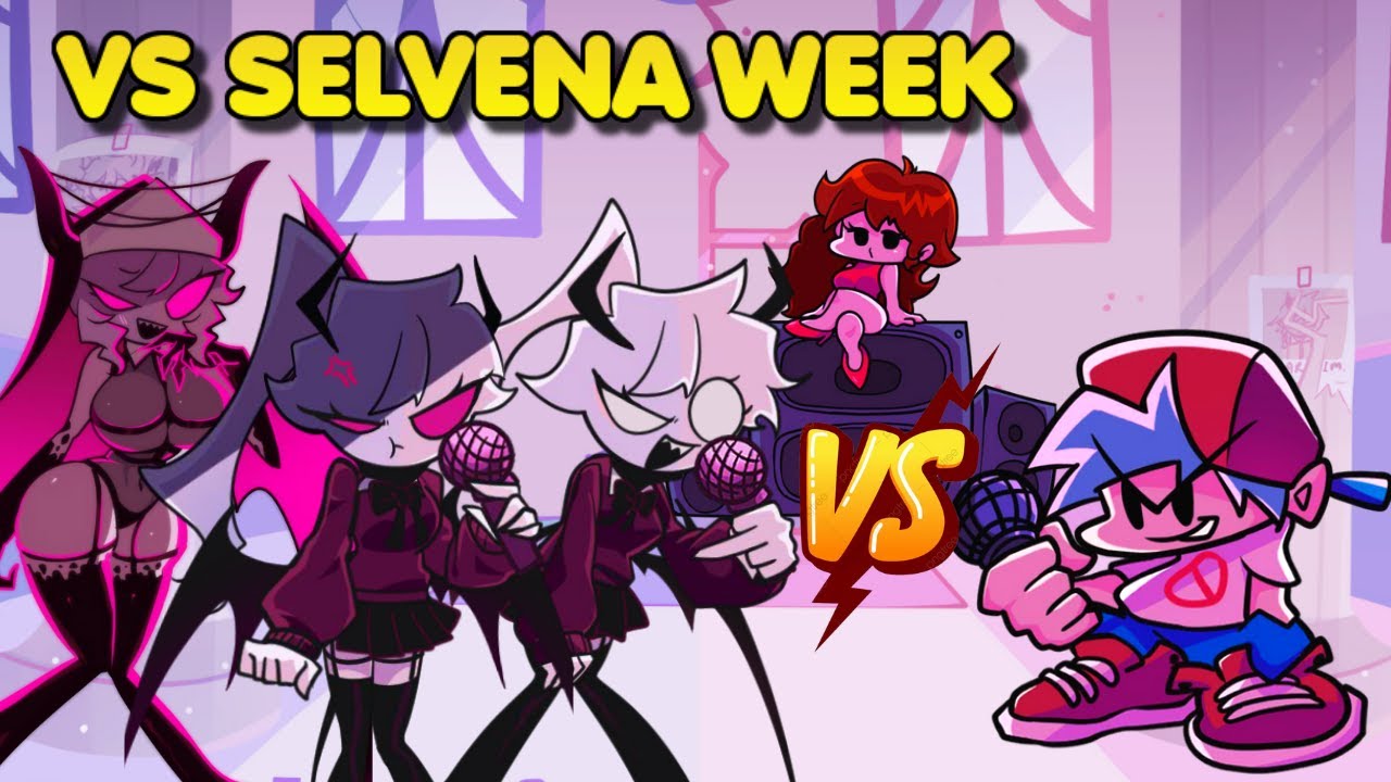 Friday Night Funkin' - BF vs Selvena (All Songs) - MFM Gender Inversion V3 [Full Week]