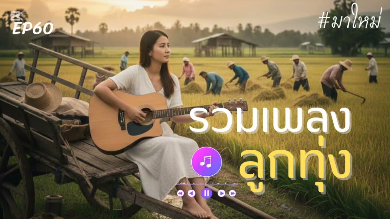 รวมเพลงลูกทุ่งไทยเพื่อชีวิด ฟังทำงาน ฟังผ่อนคลาย ฟังเพื่อมีพลังสู้งาน