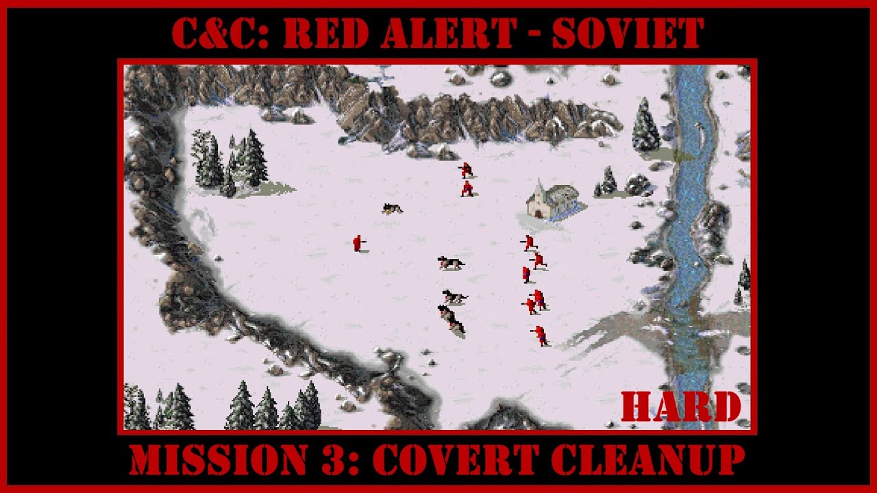 C&C: RED ALERT - Soviet -  Mission 3: Covert Cleanup - HARD