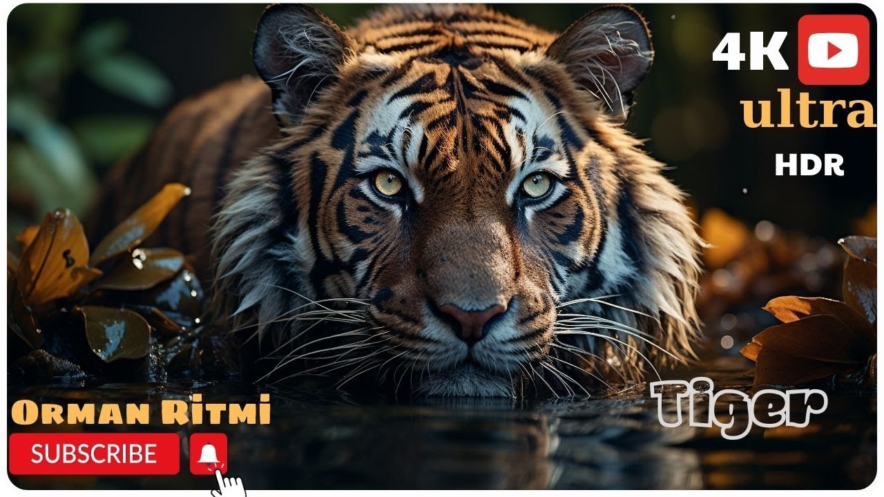 Striped tigers  4K HD  ( Zolaqlı pələnglər )