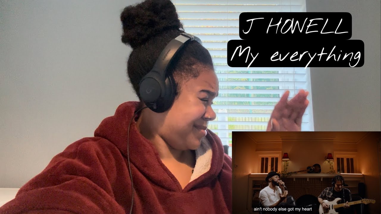 J Howell - My Everything (acoustic live) | REACTION!!!
