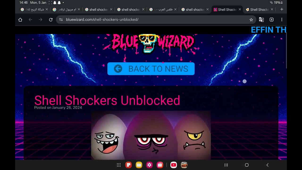 How to paly shell shockers in yor tablt  free see