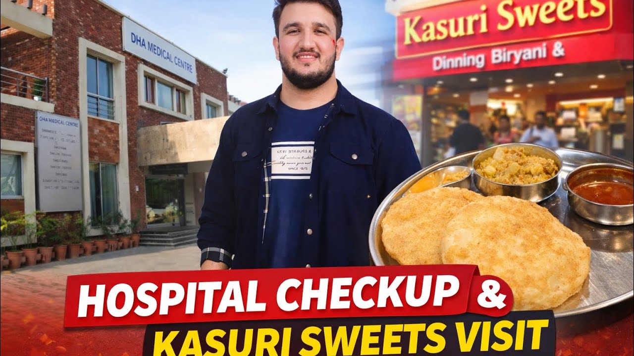 Doctor ne Diet boli… aur hum pohanch gaye Kasuri Sweets 🤦‍♂️😂