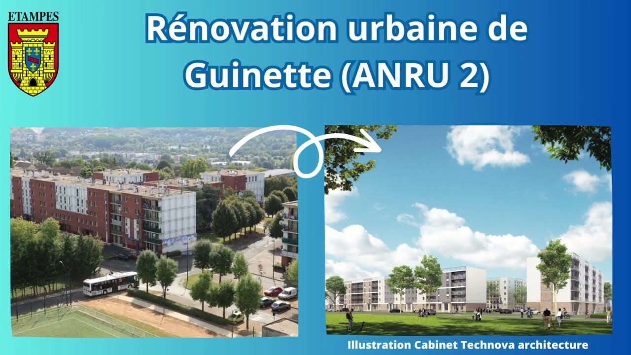 ANRU 2 : Rénovation Urbaine de Guinette
