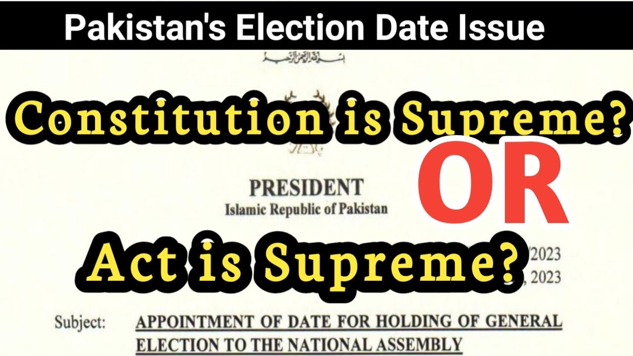 Can President announce the election date| Constitution| Act of the Parliament| Rules| Law Fans|