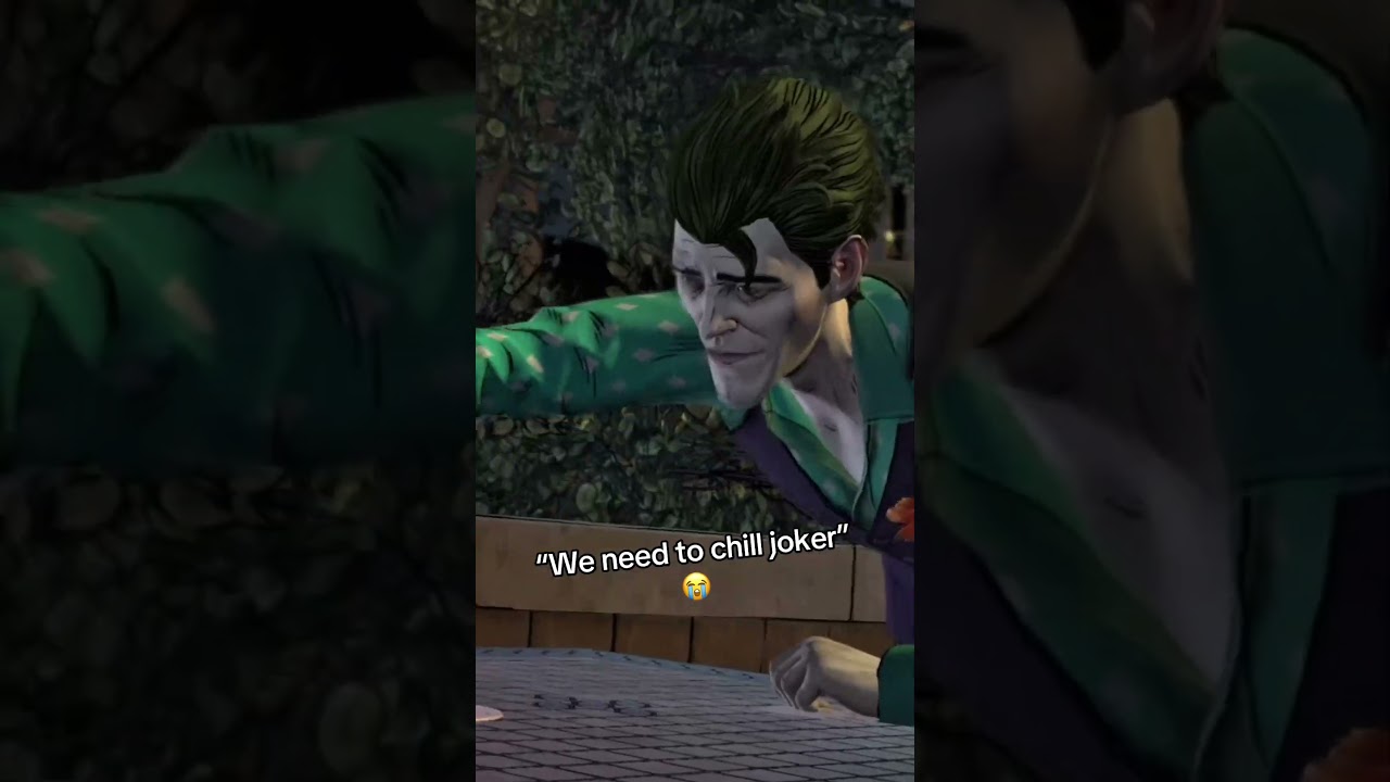 JOKER NEEDS TO RELAX! 