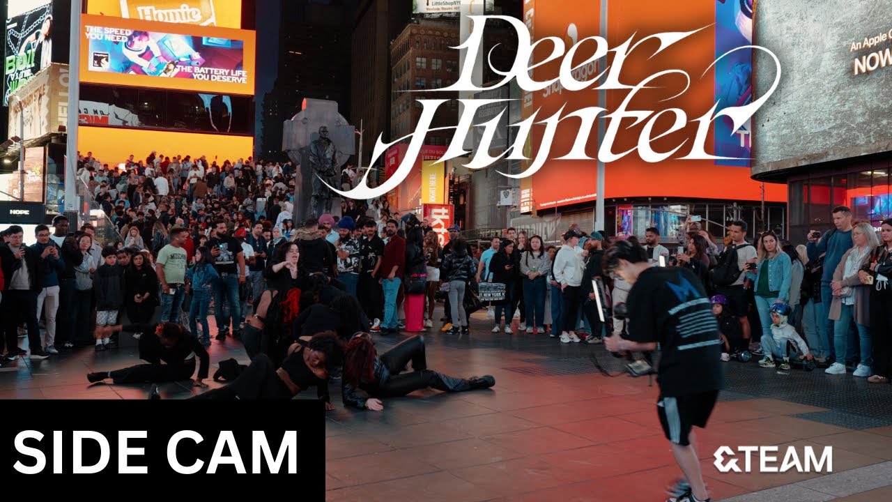 [KPOP IN PUBLIC TIMES SQUARE | SIDECAM] &TEAM (앤팀) - 'Deer Hunter' DANCE COVER | SHOT BY MB STUDIOS