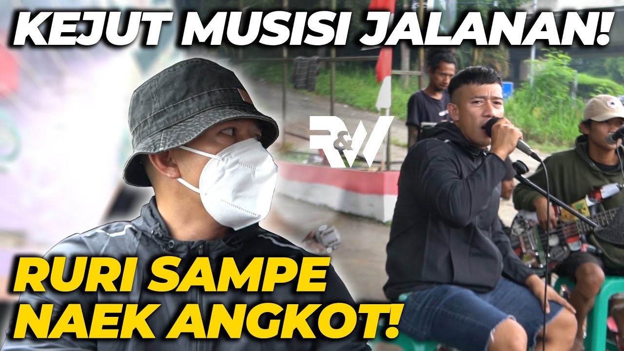 KEJUT MUSISI JALANAN.. RURI SAMPE NAIK ANGKOT ‼️