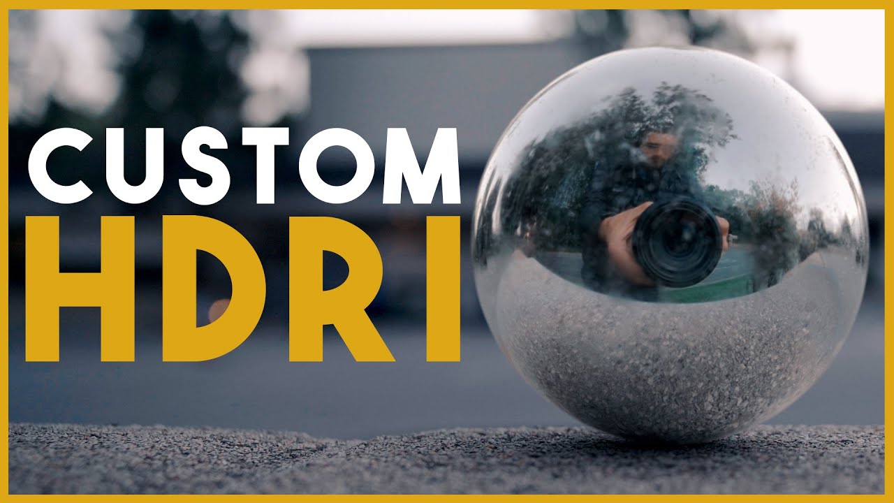 Пользовательские HDRI для фотореализма | ПОЛНЫЙ РАБОЧИЙ ПРОЦЕСС