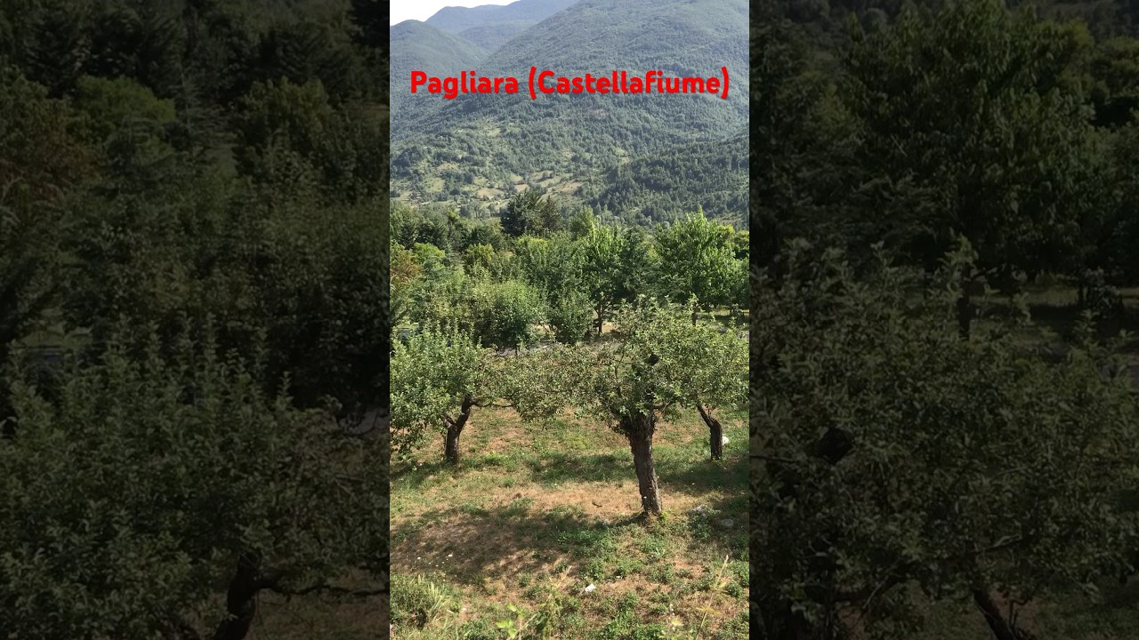 Ci troviamo a Pagliara (Castellafiume)