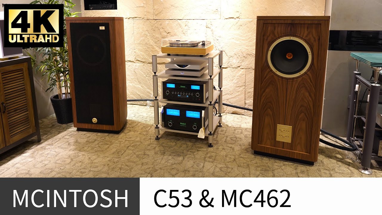 매킨토시 C53 프리앰프, MC462 파워앰프 탄노이 GRF GR 매칭동영상 (MCINTOSH C53, MC462, Tannoy GRF GR , LINN Klimax LP12)
