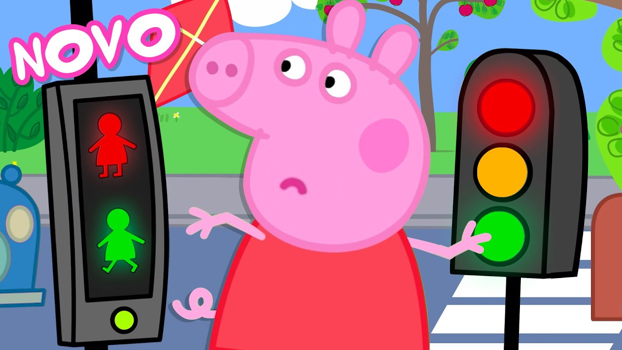 Peppa Pig Português Brasil | Sinal Vermelho, Sinal Verde | NOVO Contos da Peppa Pig