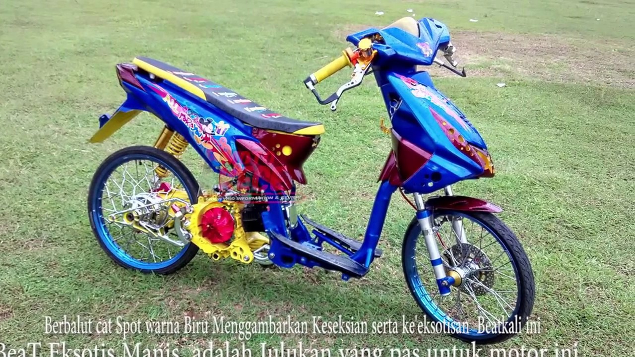 Modifikasi Honda Beat Keren, Manis Eksotis