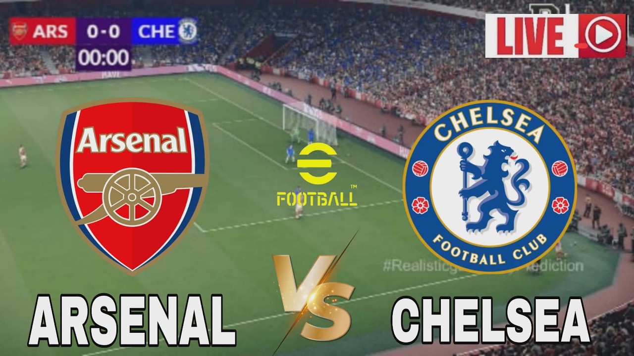 🔴LIVE Arsenal vs Chelsea | Premier League 2026 | Today's match simulation