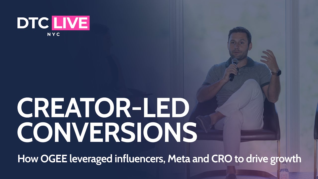 From Bootstrapped to Breakthrough: OGEE&rsquo;s Growth Story | Alex Stark at DTC Live NYC