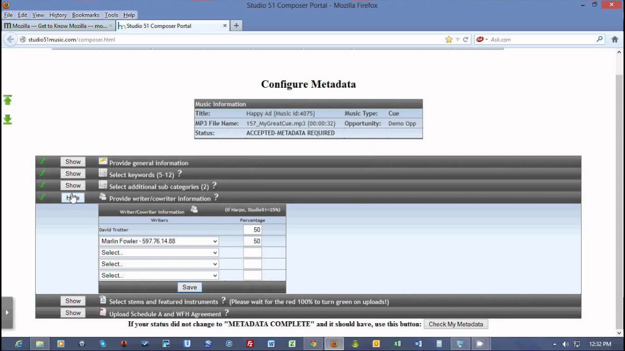 Section 5 Metadata & WAV Files