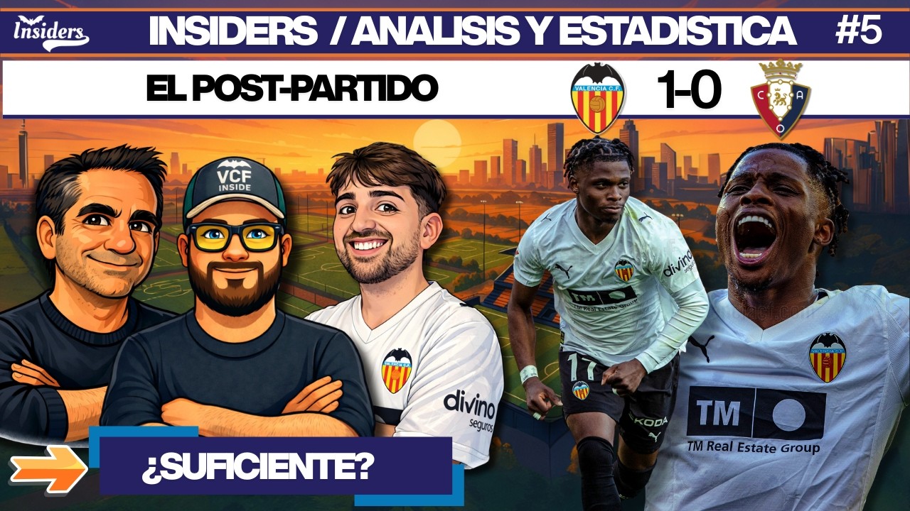 Valencia 1-0 Osasuna | Solo un tiro a puerta… ¿Esto es suficiente? | Reacción y Análisis Postpartido