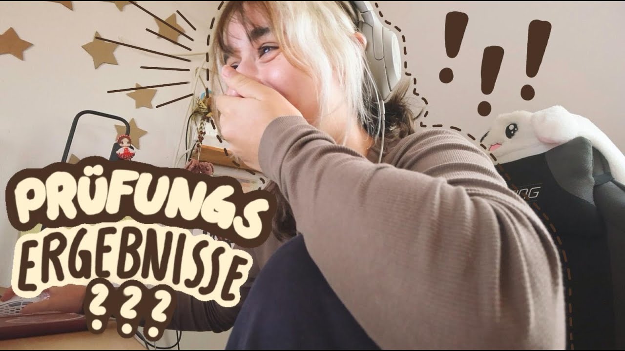MEINE PRÜFUNGSERGEBNISSE - Days in my life nach den prüfungen ୨୧｡⋆