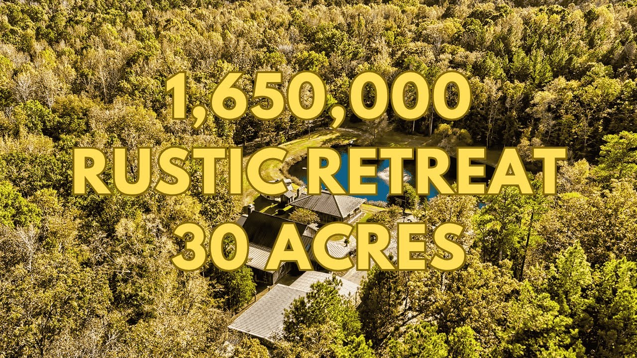 30+ Acres of Rustic Luxury | South Carolina Home on Land Near Columbia SC