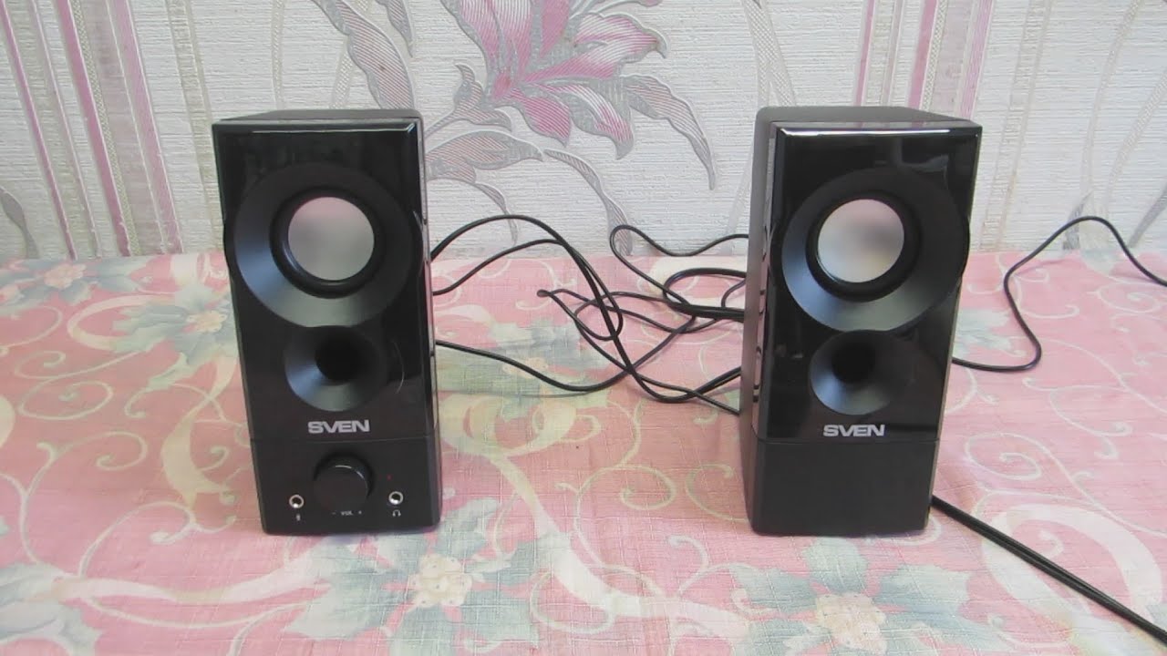 Колонки Sven 357. Бюджетно, но звучно!