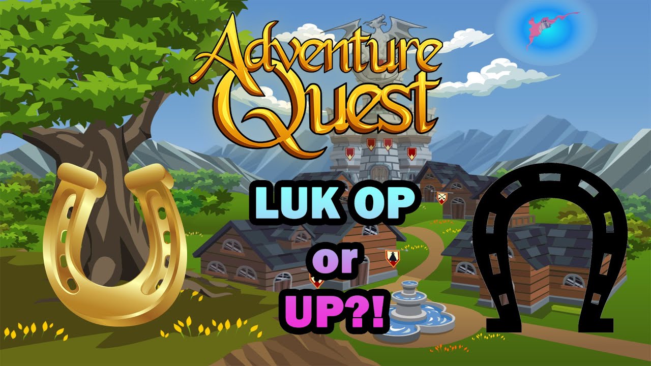 AQ | Adventure Quest | Battleon | Is LUK OP or UP post stat revamp?