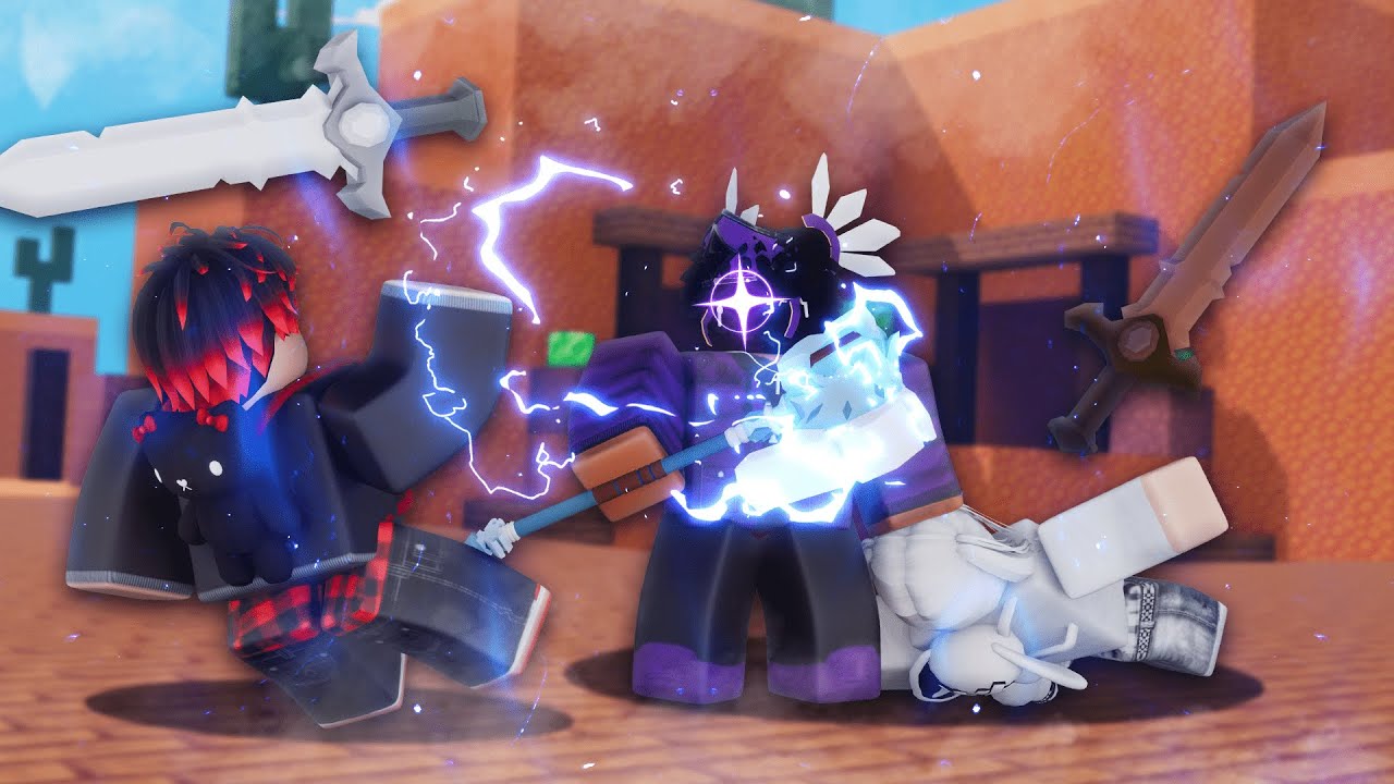 Я уничтожил токсичных эмо с помощью Адетунде... (Roblox Bedwars)