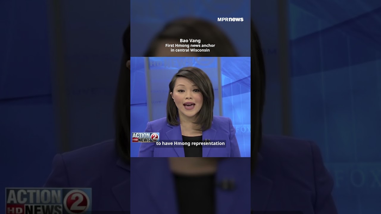 Chenue Her is the first and only Hmong male news anchor in the country