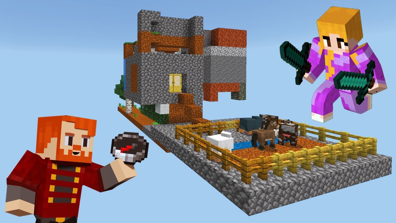 Kübra ile Lucky One Skyblock #3 - minecraft