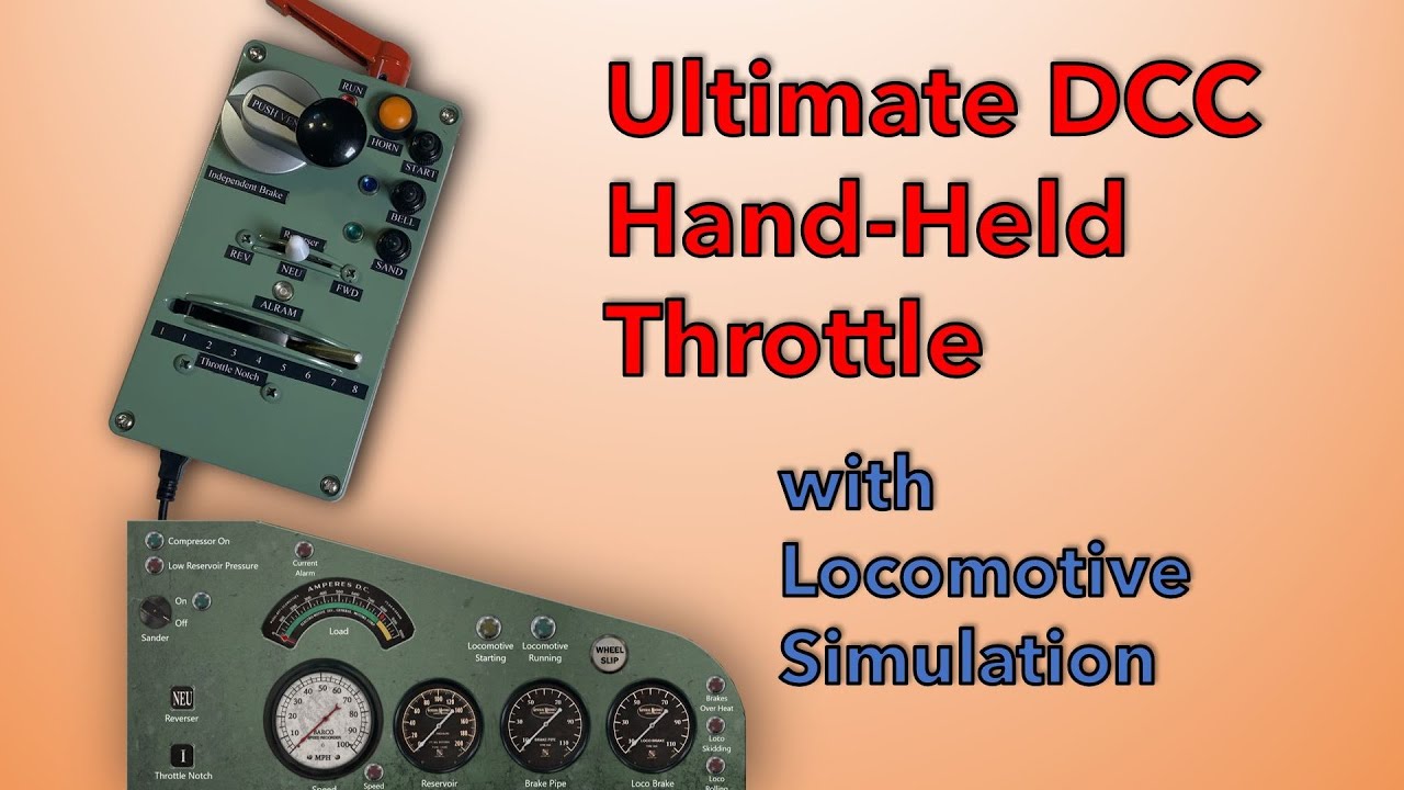 Ultimate DCC Hand-Held Throttle
