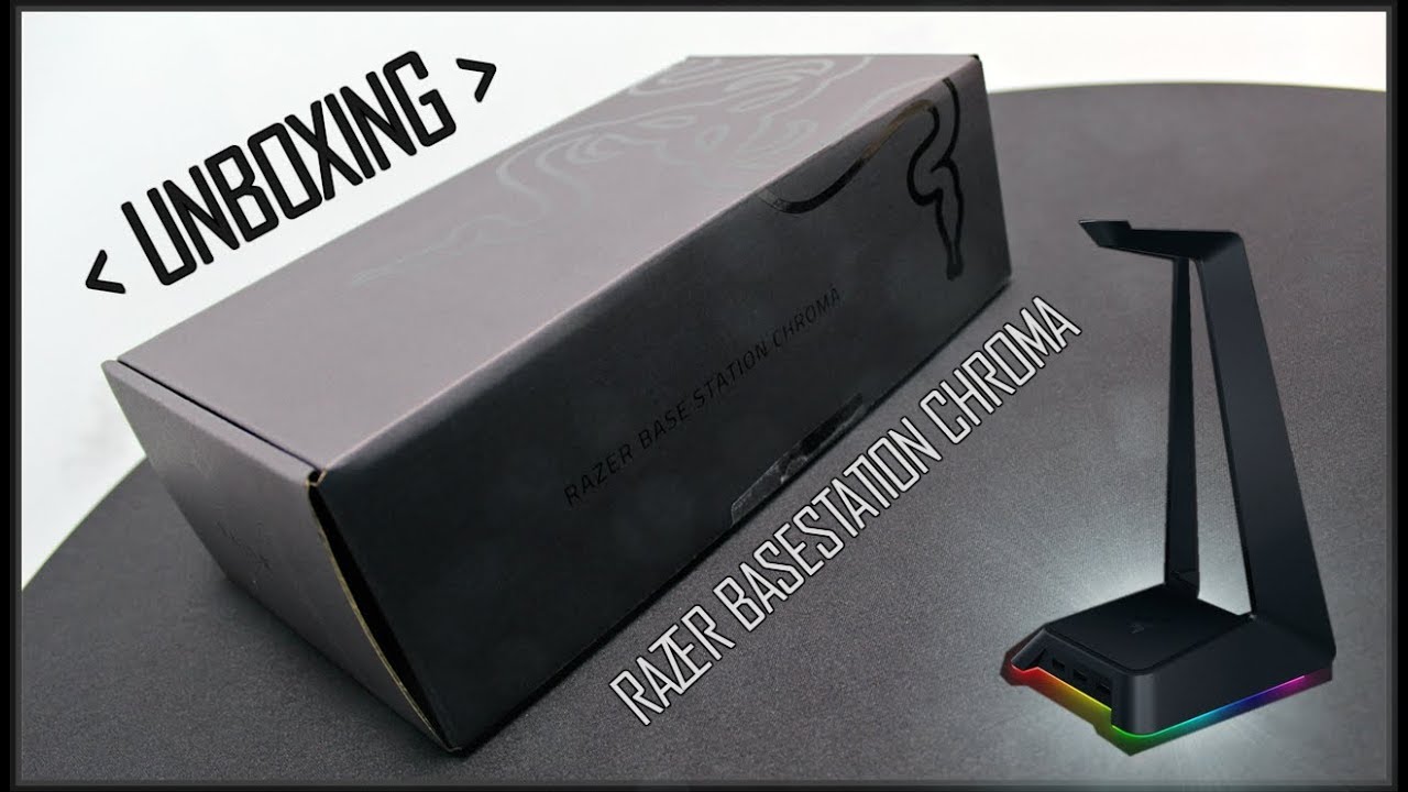 [ UNBOXING + LIGHTING FEATURE ] - RAZER BASESTATION CHROMA