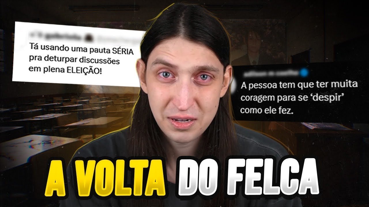 FELCA VOLTOU PRO YOUTUBE!