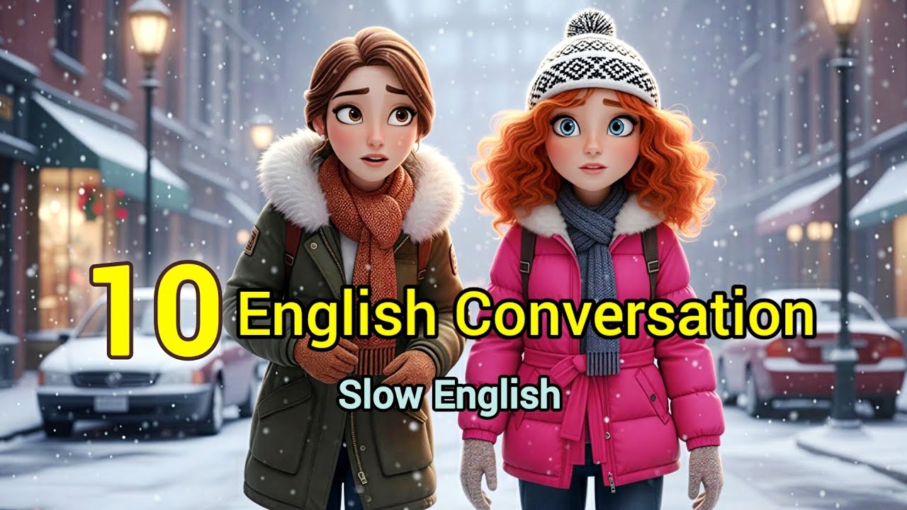 10 Simple English Conversation For Beginner: Real English Dialogues (A1_A2)
