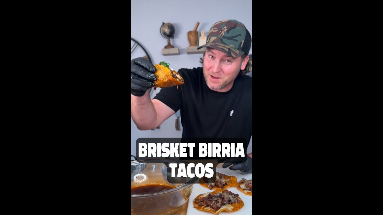Brisket Birria Tacos Recipe | Flavor-Packed Tacos with Dan-O’s Seasoning