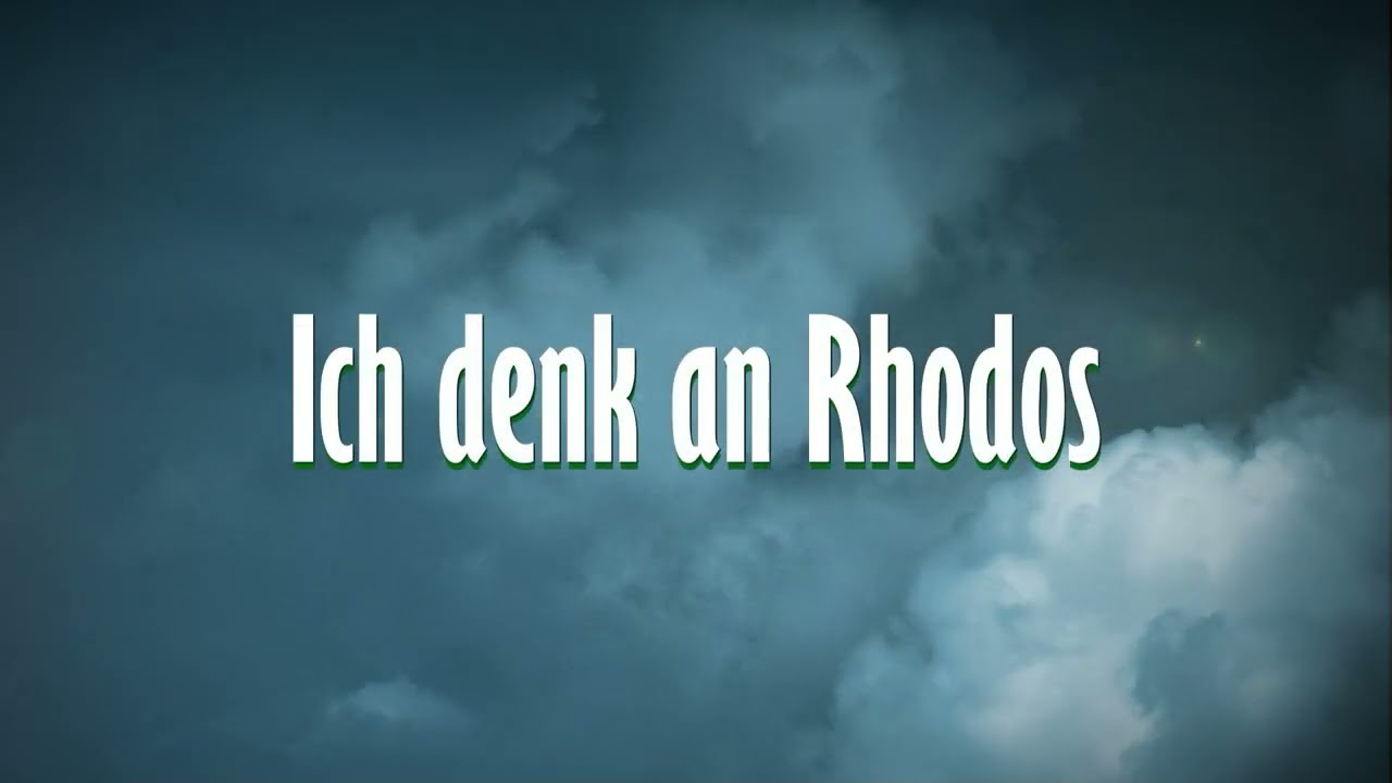 Ich denk an Rhodos (Oliver Haidt) - Cover Schlagerburschi
