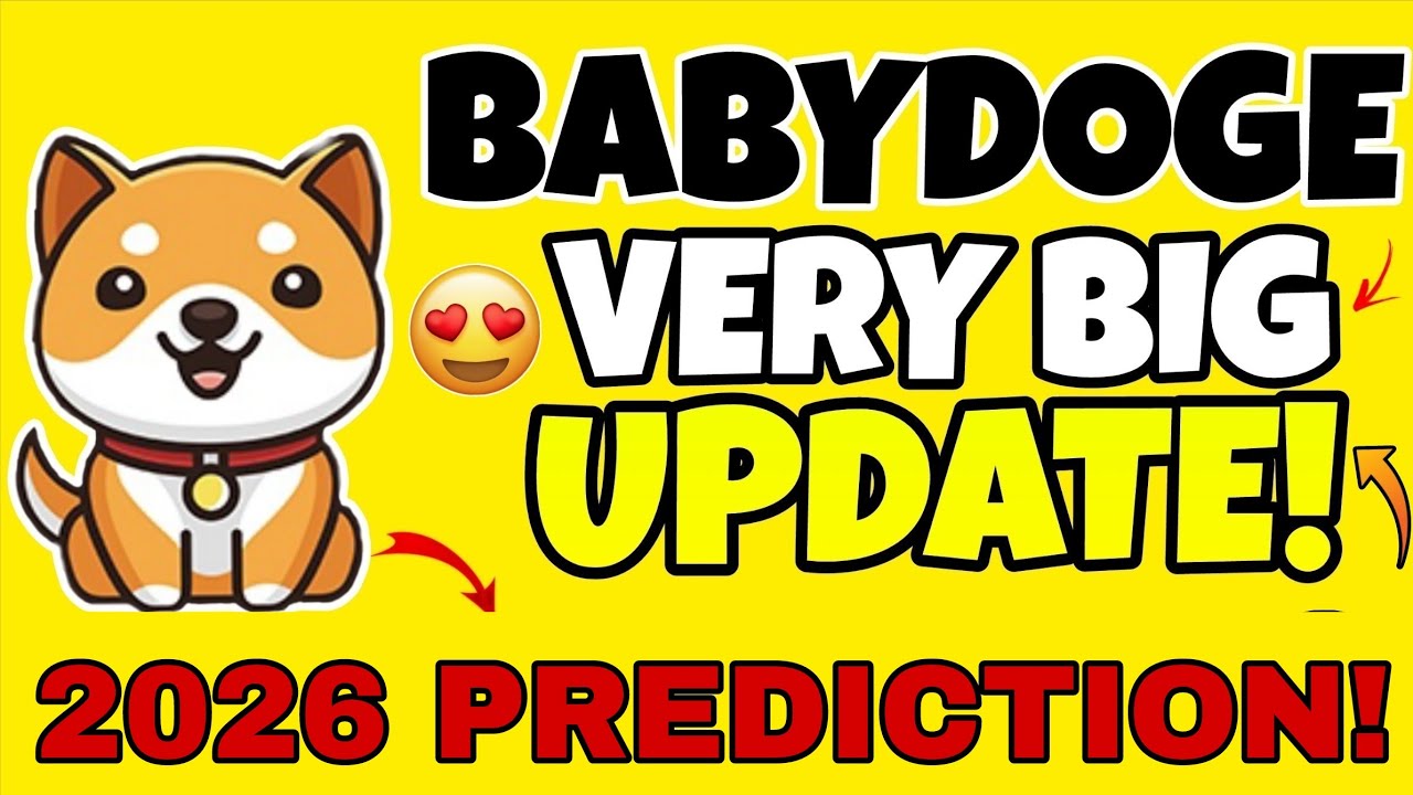 Prognoza ceny monety BabyDoge na 2026 rok? 😍 | Wiadomości o monecie BabyDoge dzisiaj | Duża aktua...