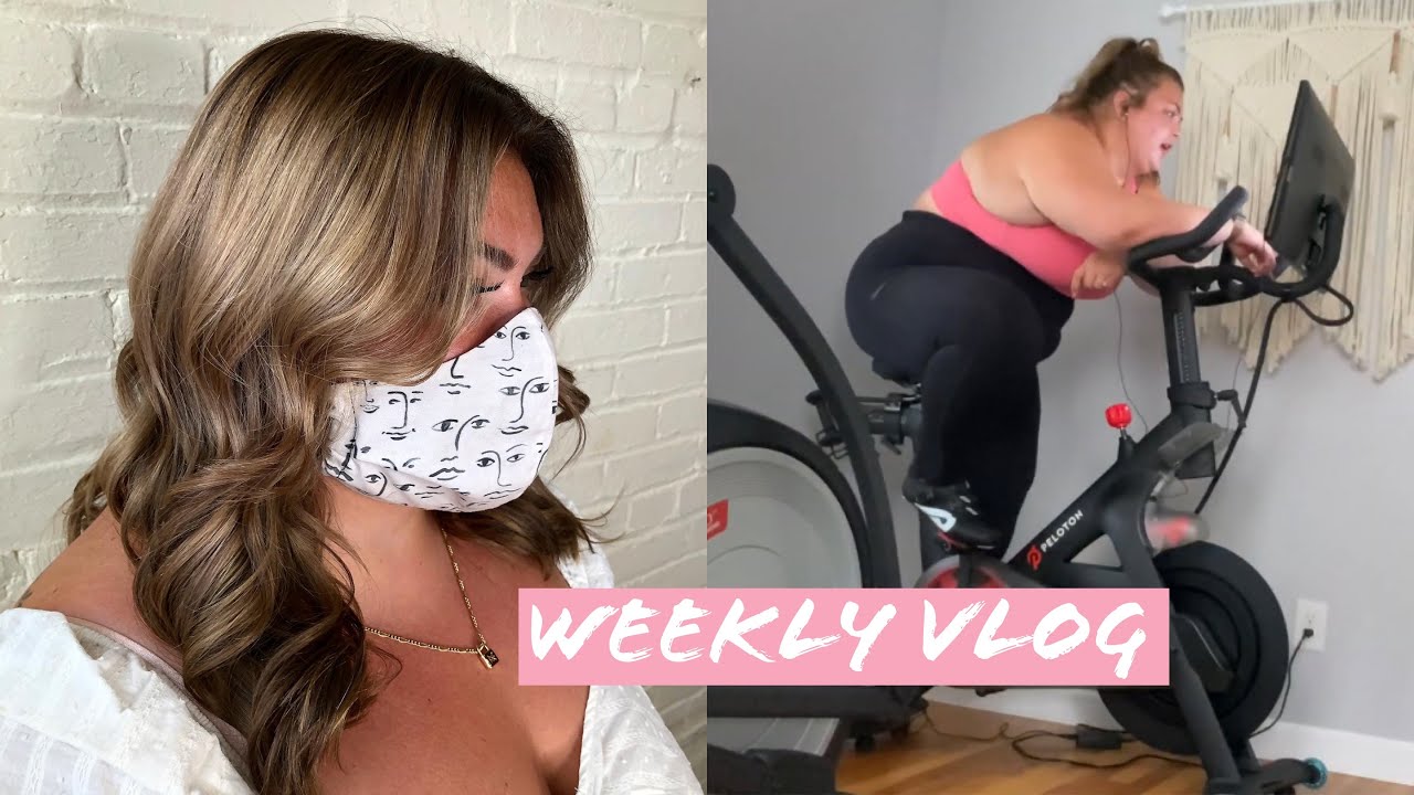 Weekly Vlog | Dyeing My Hair + My First Peloton Ride!