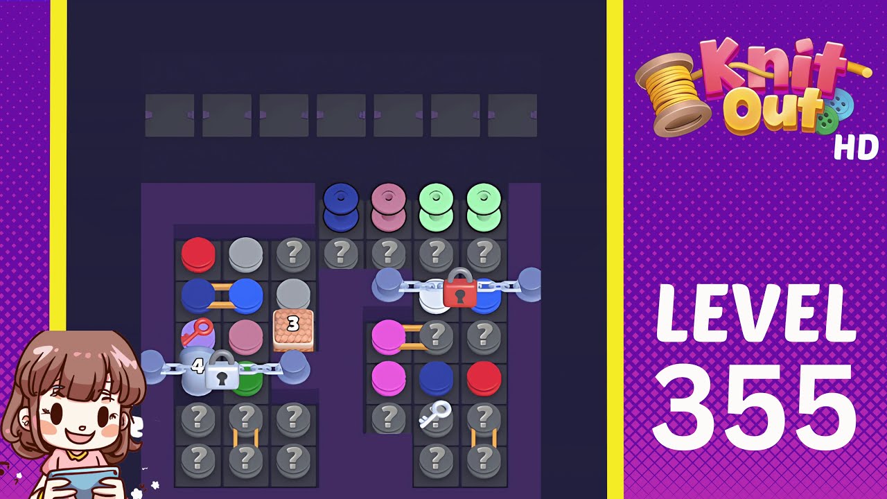 Knit Out Level 355 Solution Walkthrough