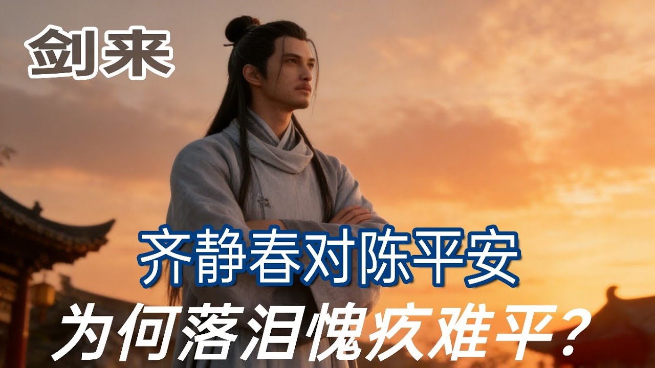 剑来2:陈平安最后一次见到齐静春，齐先生为何会泪流满面、愧疚不已？