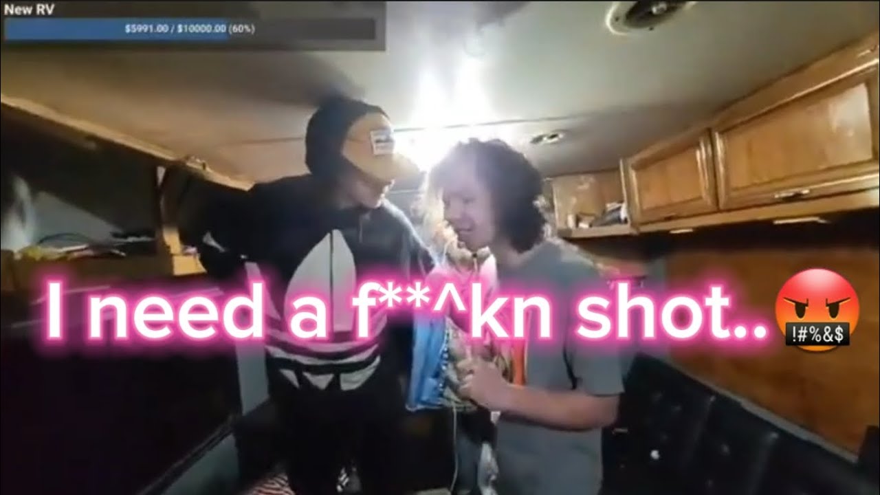 17 drunk pressing Stoney & RV cast..🥴🤬#irl #ip2 #ip2network #17 #Stoney #Chicken #livestream