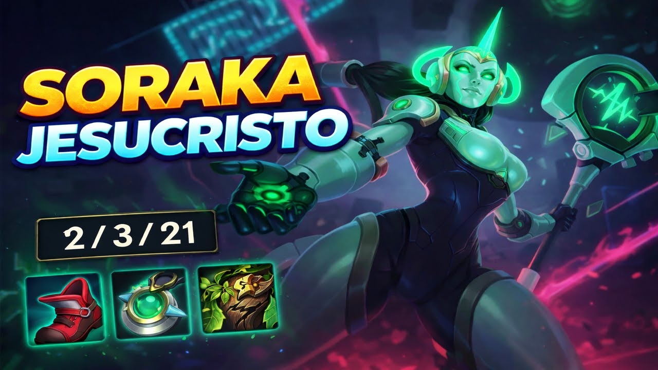 Soraka cibernética | Soporte que NO deja morir al equipo