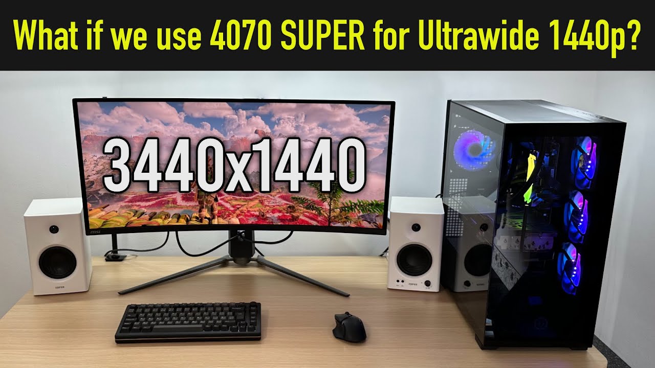 Достаточно ли мощная видеокарта RTX 4070 SUPER для игр в разрешении 1440p в 2024 году?