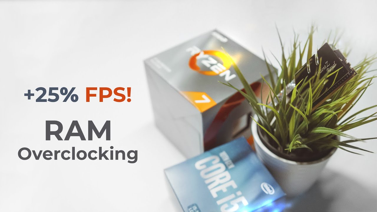 Podkręcam RAM na AMD Ryzen i Intel Comet Lake | 3800 MHz = +25% do FPS? 🔥
