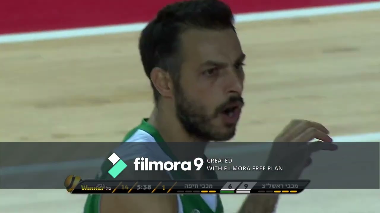 מכבי ראשלצ   מכבי חיפה גביע ווינר סל רבע ראשון